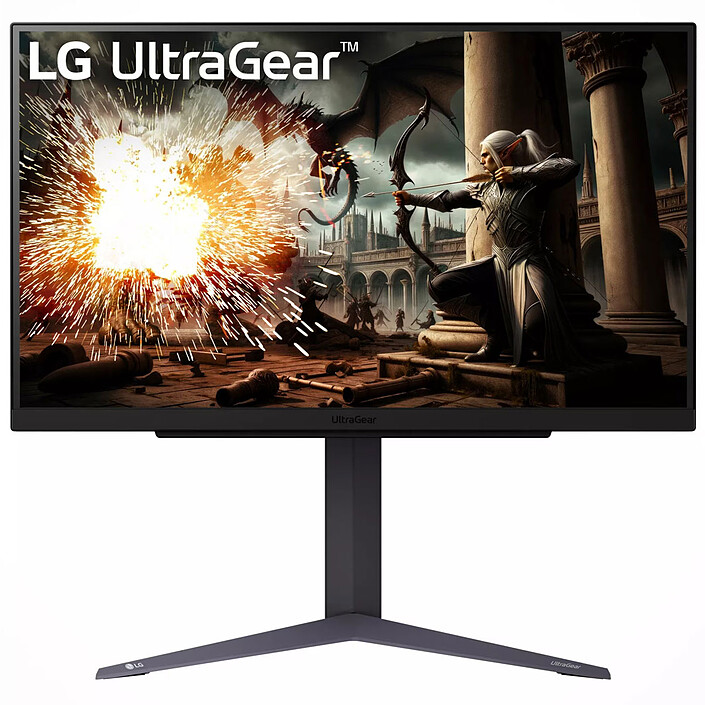 MONITEUR LG ULTRAGEAR 27GS75Q-B 180-200HZ OC IPS 27 POUCE ADJUSTABLE BLACK QHD 2K